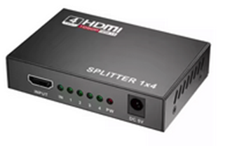 CHM-1014-4K HD 4K HDMI Splitter 1x4, with 5V 2A power supply